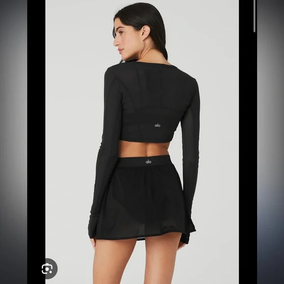 All Yoga Mesh Long Sleeve - Picture 2 of 4